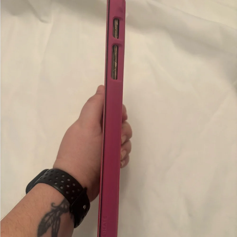 Case-Mate Tuxedo Pink Cover for Samsung Galaxy Tab E